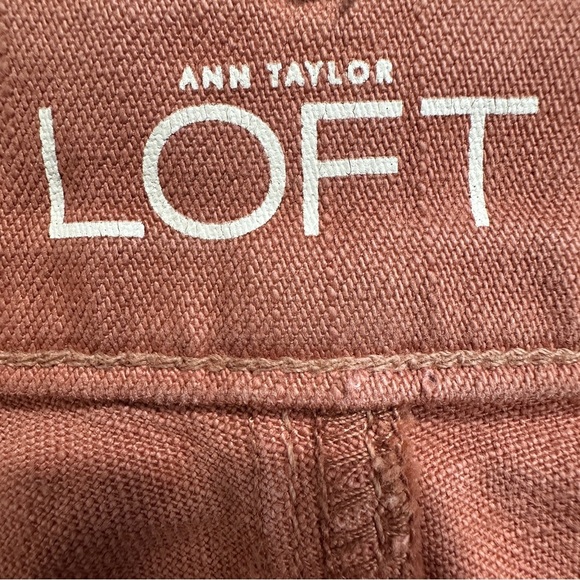 Loft size 24/00 Modern Skinny jeans, salmon color, spring, denim, tween - Picture 2 of 10